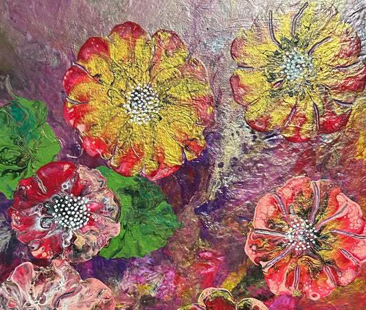 Palette Inspired #127 (24X24 deep sided canvas)