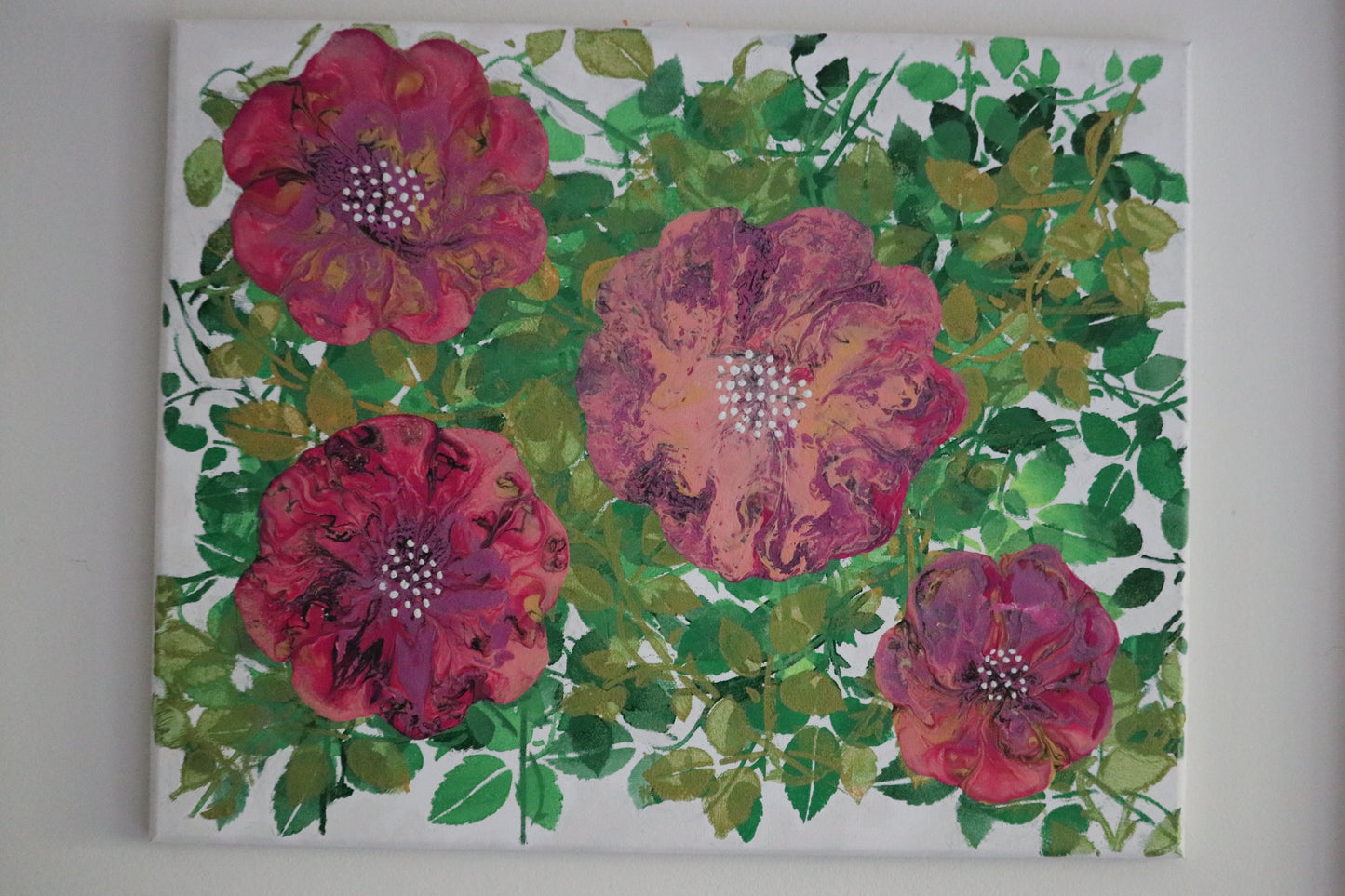 Pink Life Like Blooms #81 (16X20in) NEW! 9-10-24