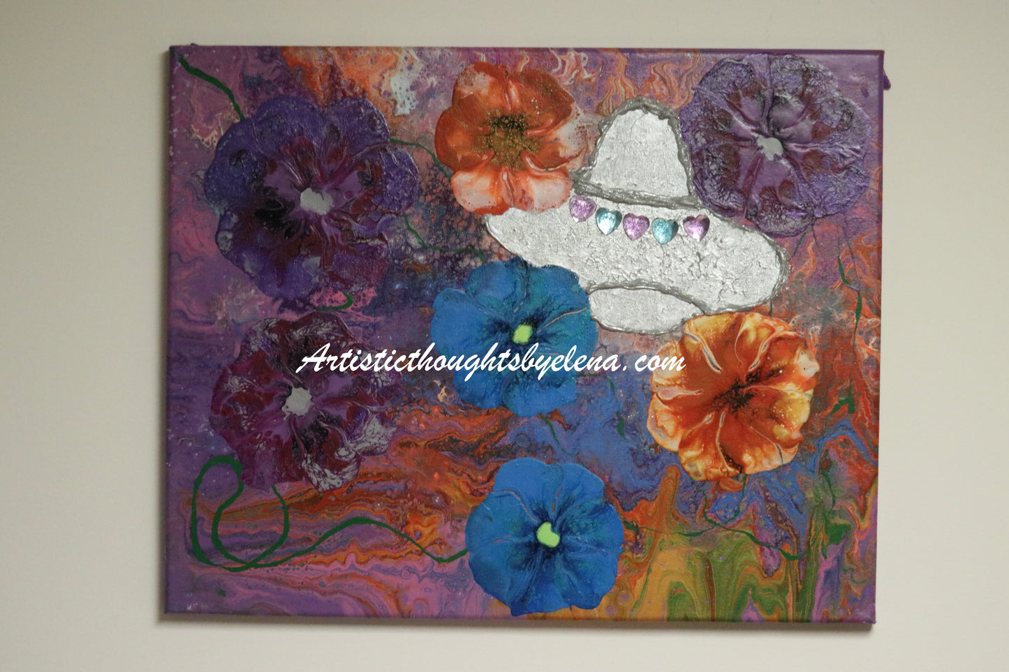 Blooms In Space #46 (16X20in)