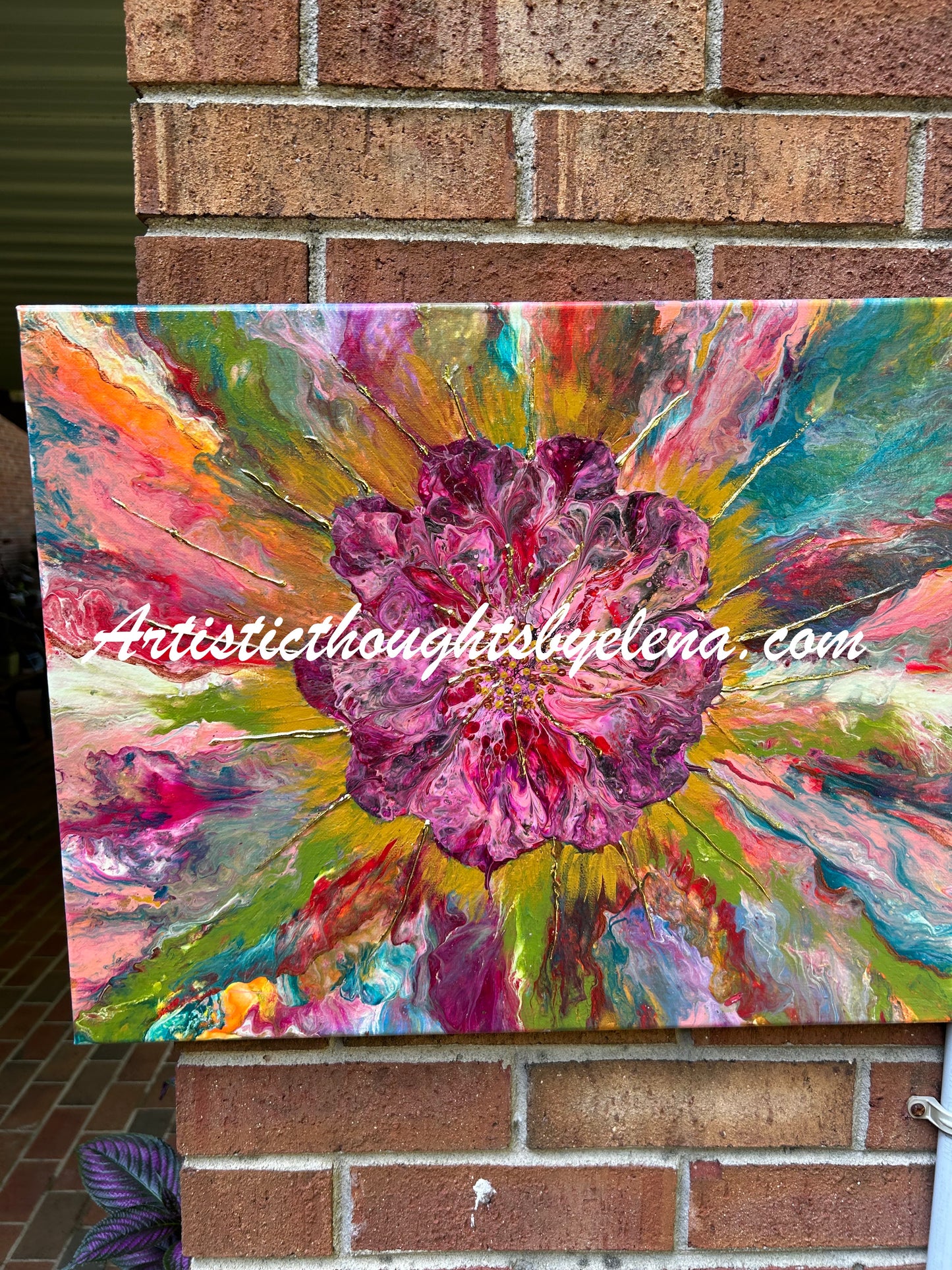 The Starburst Bloom #25 (16X20in)