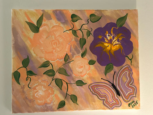 Peach Delight #132 (16X20in)
