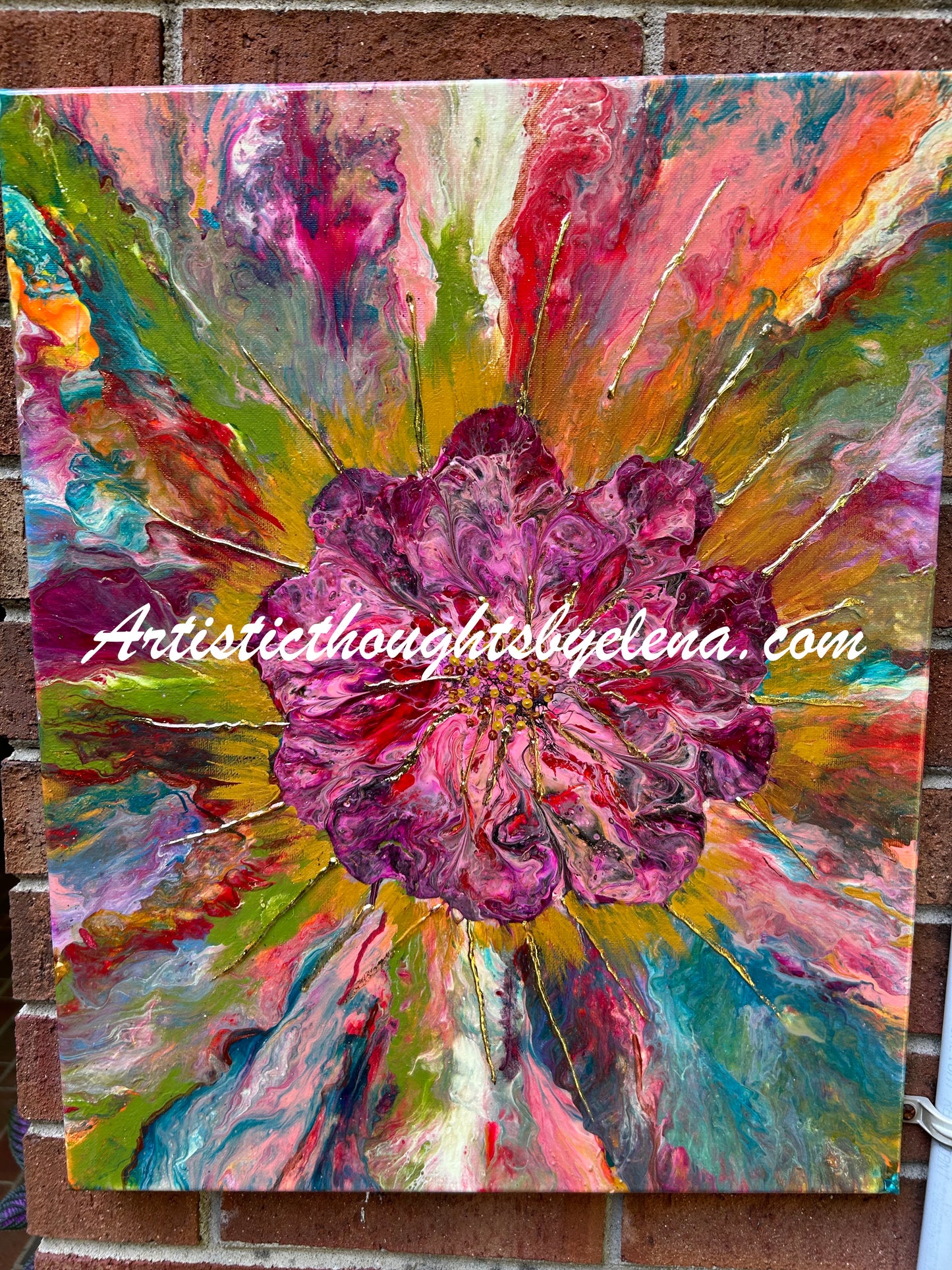 The Starburst Bloom #25 (16X20in)