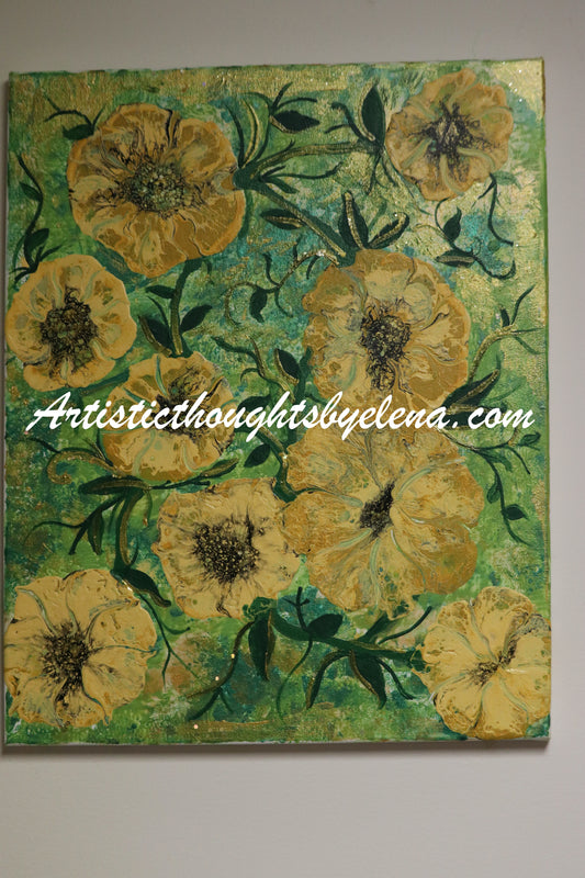 The Yellow Blooms #48 (16X20in)