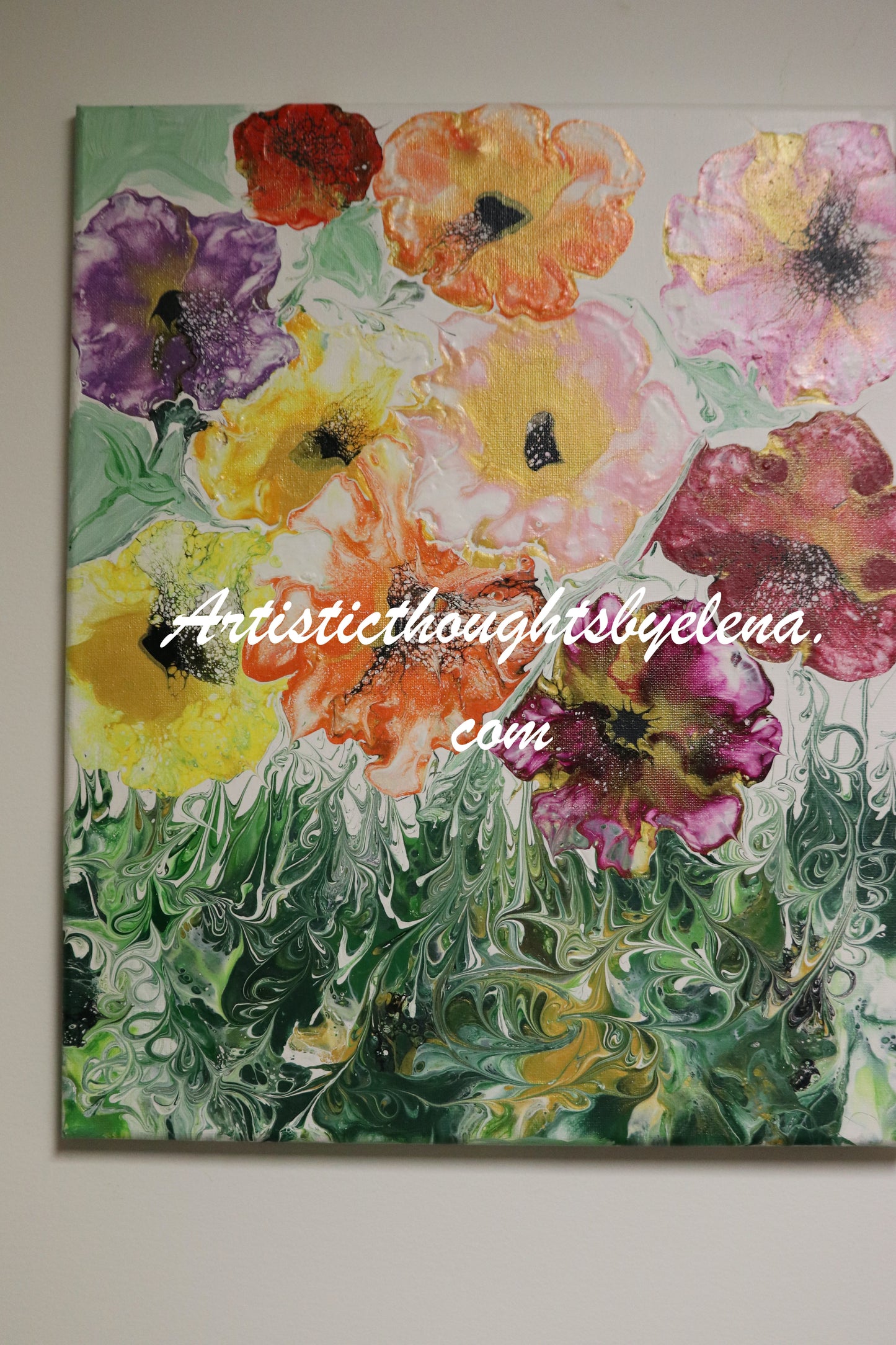 A Garden of Many Colors #49 (16X20in)