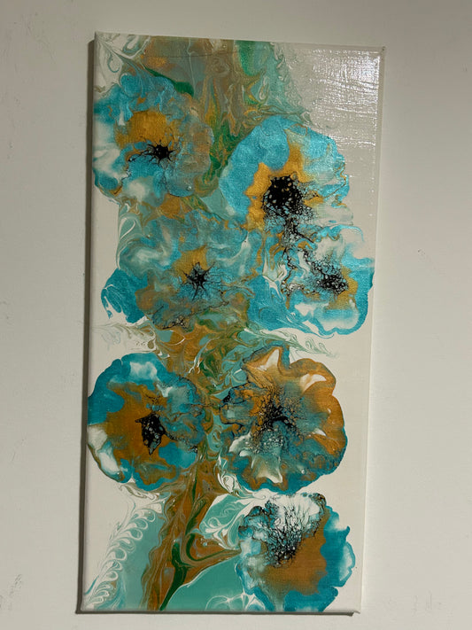 Turquoise Choice A #123 (10X20in)