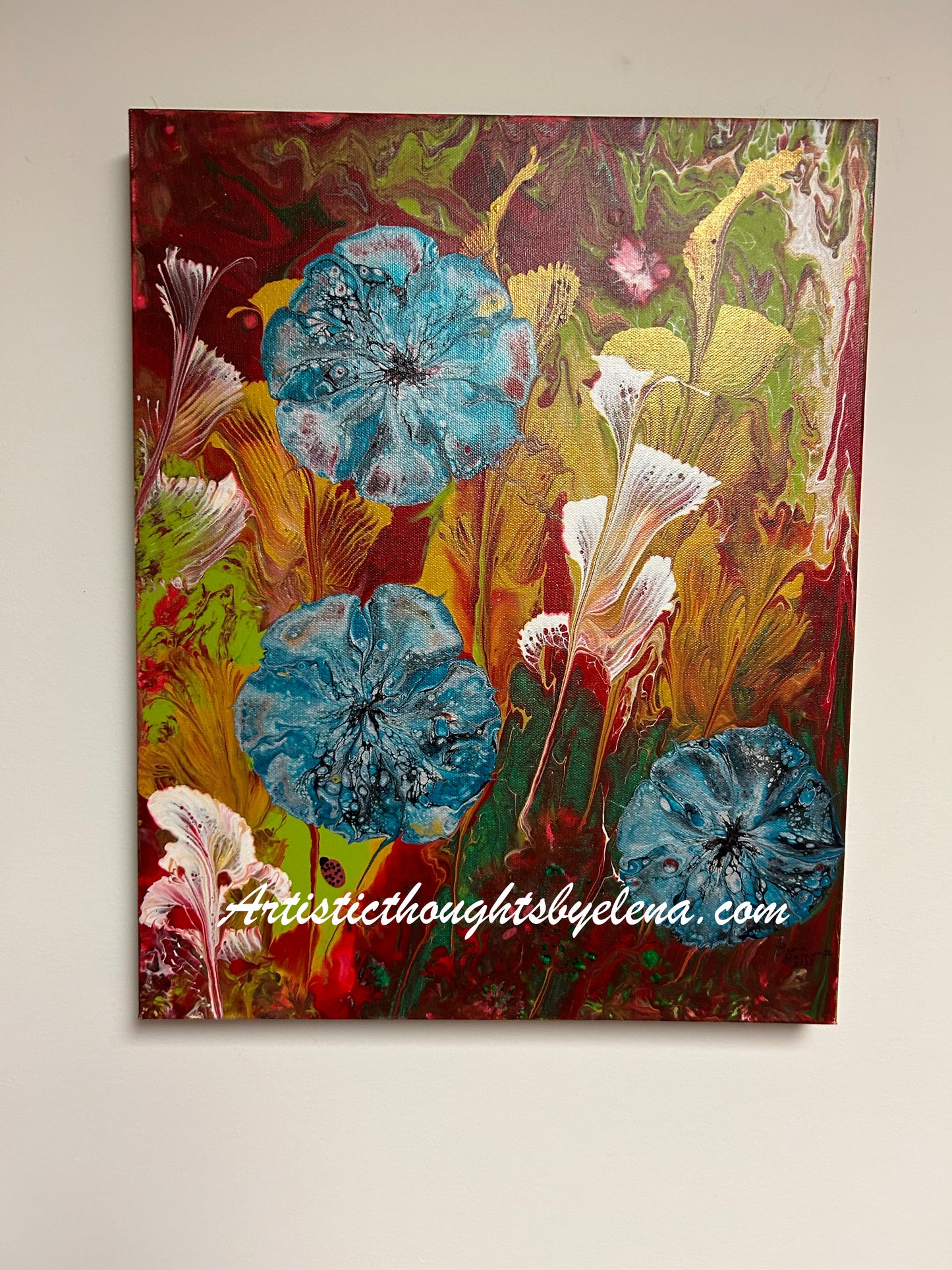 Secret Garden #72 (16X20 Deep sided canvas) NEW 8-31-24